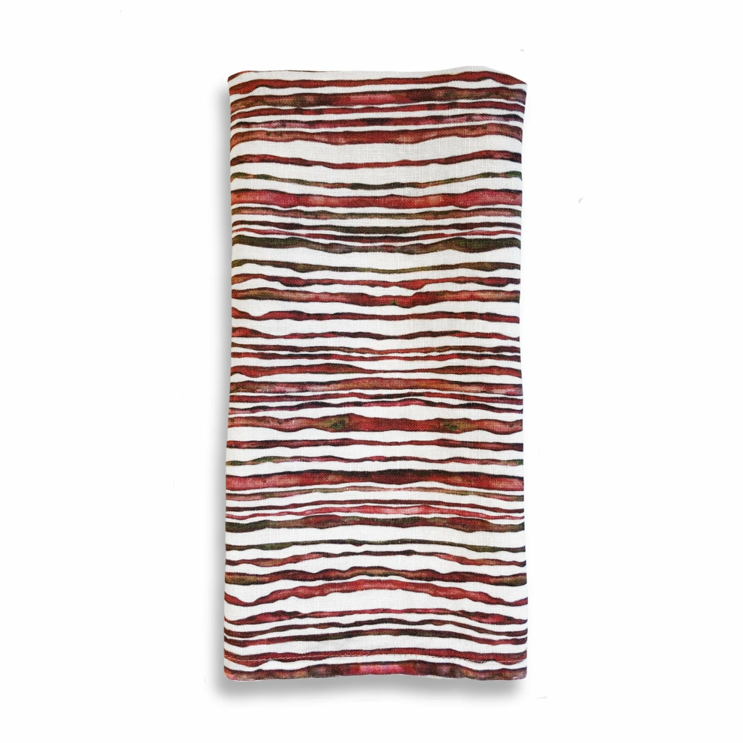 Bertioli By Thyme Red Stem Linen Napkin 4 Bertioli By Thyme Red Stem Linen Napkin