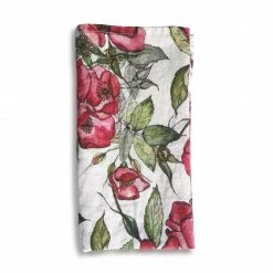 Bertioli By Thyme Rosa Rugosa Linen Napkin Table Linens