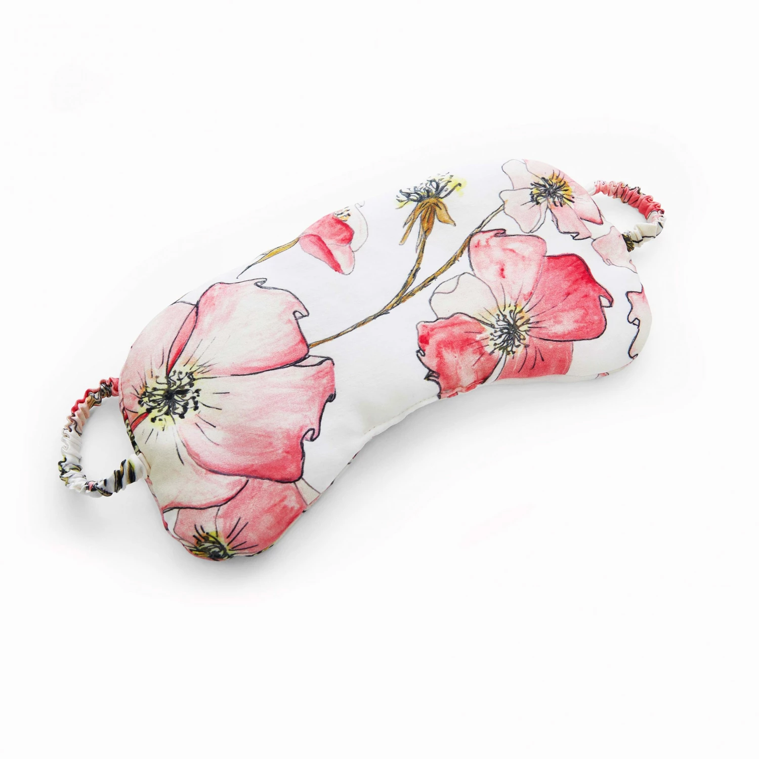 Bertioli By Thyme Silk Sleep Mask In Pink Rose 3 Bertioli By Thyme Silk Sleep Mask In Pink Rose