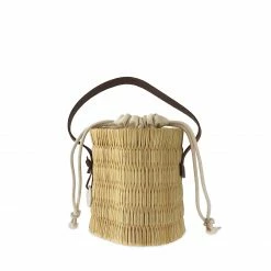 Toino Abel Handwoven Reed Bucket Bag Bags & Baskets