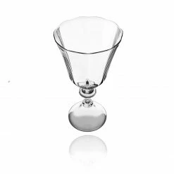 Thyme Drinkware Scalloped Edge Wine Glass