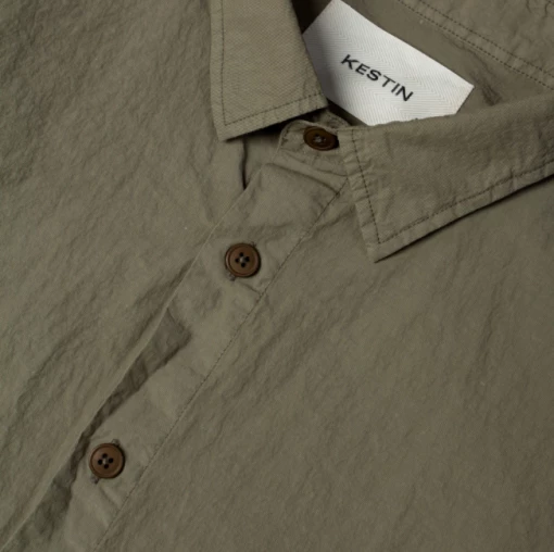 Kestin Armadale Overshirt In Light Olive