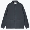 Kestin Armadale Overshirt In Graphite Menswear