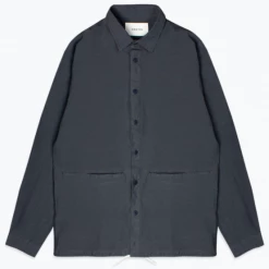 Kestin Armadale Overshirt In Graphite Menswear