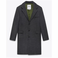 Wax London Menswear Kray Herringbone Coat
