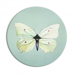 Bell Hutley Placemats Brimstone Butterfly Placemat - Green