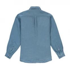 Love Brand Abaco Linen Shirt - French Blue
