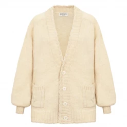 Herd Elswick Cardigan - Ecru Womenswear