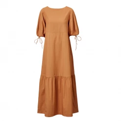 Seren Womenswear Martha Dress - Russet