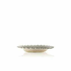 KCHossack Daisy Shallow Bowl - White