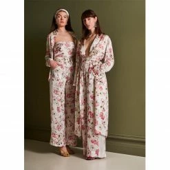 Bertioli By Thyme Silkwear Silk Head Scarf In Pink Rose