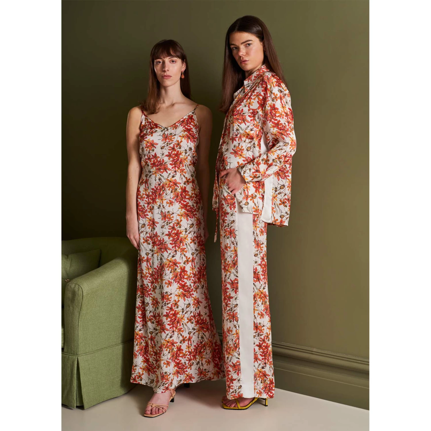 Bertioli By Thyme Silkwear Silk Shirt In Wild Rose With Stripe 6 Bertioli By Thyme Silkwear Silk Shirt In Wild Rose With Stripe