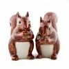 Quail Ceramics Red Squirrel Salt And Pepper Set