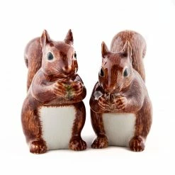 Quail Ceramics Red Squirrel Salt And Pepper Set