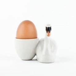 Quail Swan Egg Cup