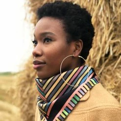 Tidings Silk Scarf/Neckerchief - Absofuckinglutely