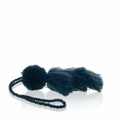 Colombia Collective Accessories Wayuu Pom Pom Tassel- Midnight Blue