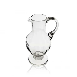 Thyme Traditional Optic Glass Water Jug
