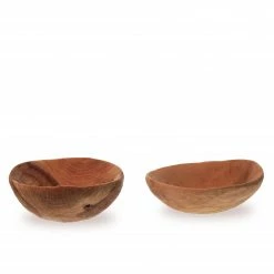 SKAPA Wood Wood Hand Carved Bowl
