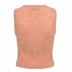 Herd Wyre Vest - Peach Womenswear