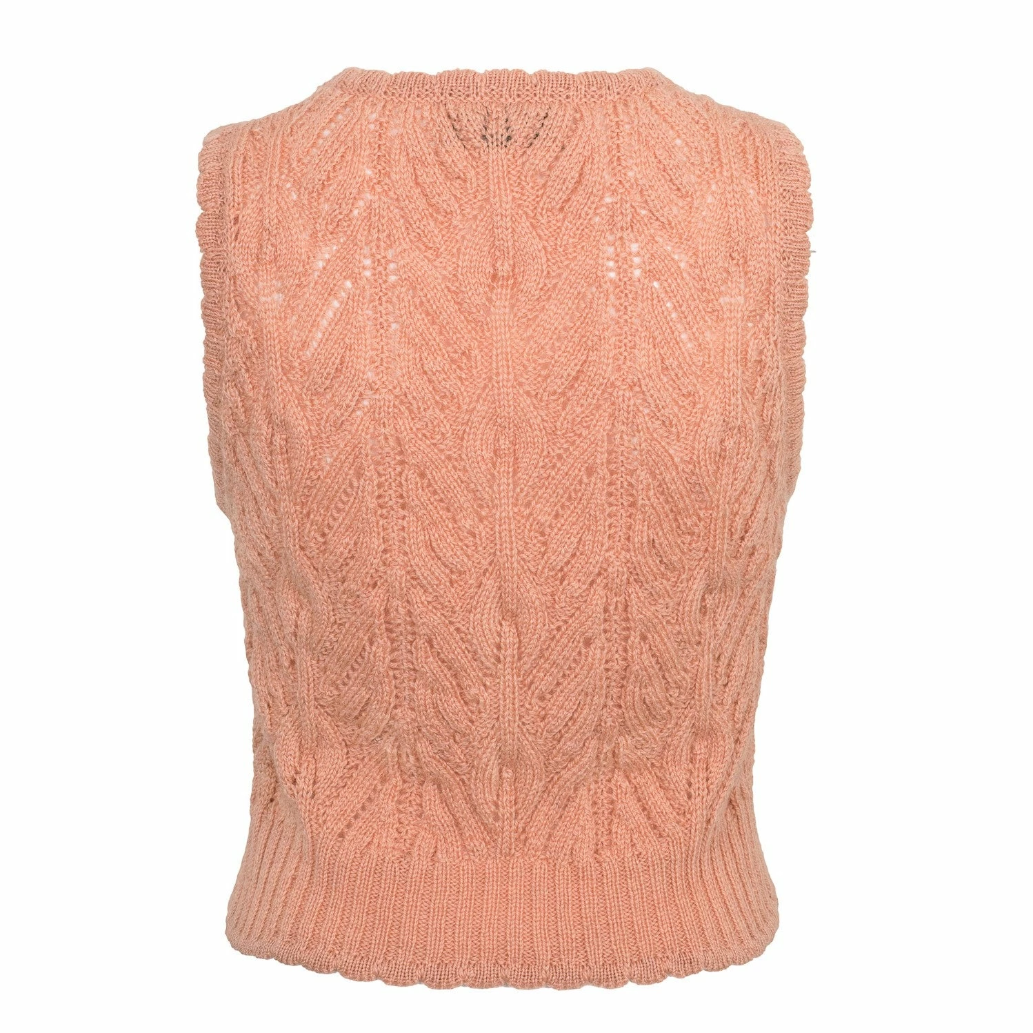 Herd Wyre Vest - Peach Womenswear 4 Herd Wyre Vest - Peach Womenswear