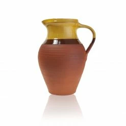Thyme Ceramics Medium Farmhouse Water Jug In Honey