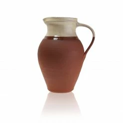 Thyme Ceramics Medium Farmhouse Water Jug In White