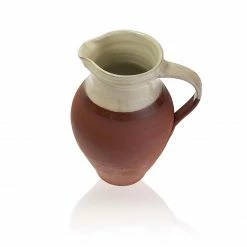 Thyme Ceramics Medium Farmhouse Water Jug In White