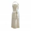 Bertioli By Thyme Aprons Off White Embroidered Linen Apron