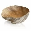 Mmaa Social Hand Woven Wavy Basket In Medium Bags & Baskets 2 Mmaa Social Hand Woven Wavy Basket In Medium Bags & Baskets