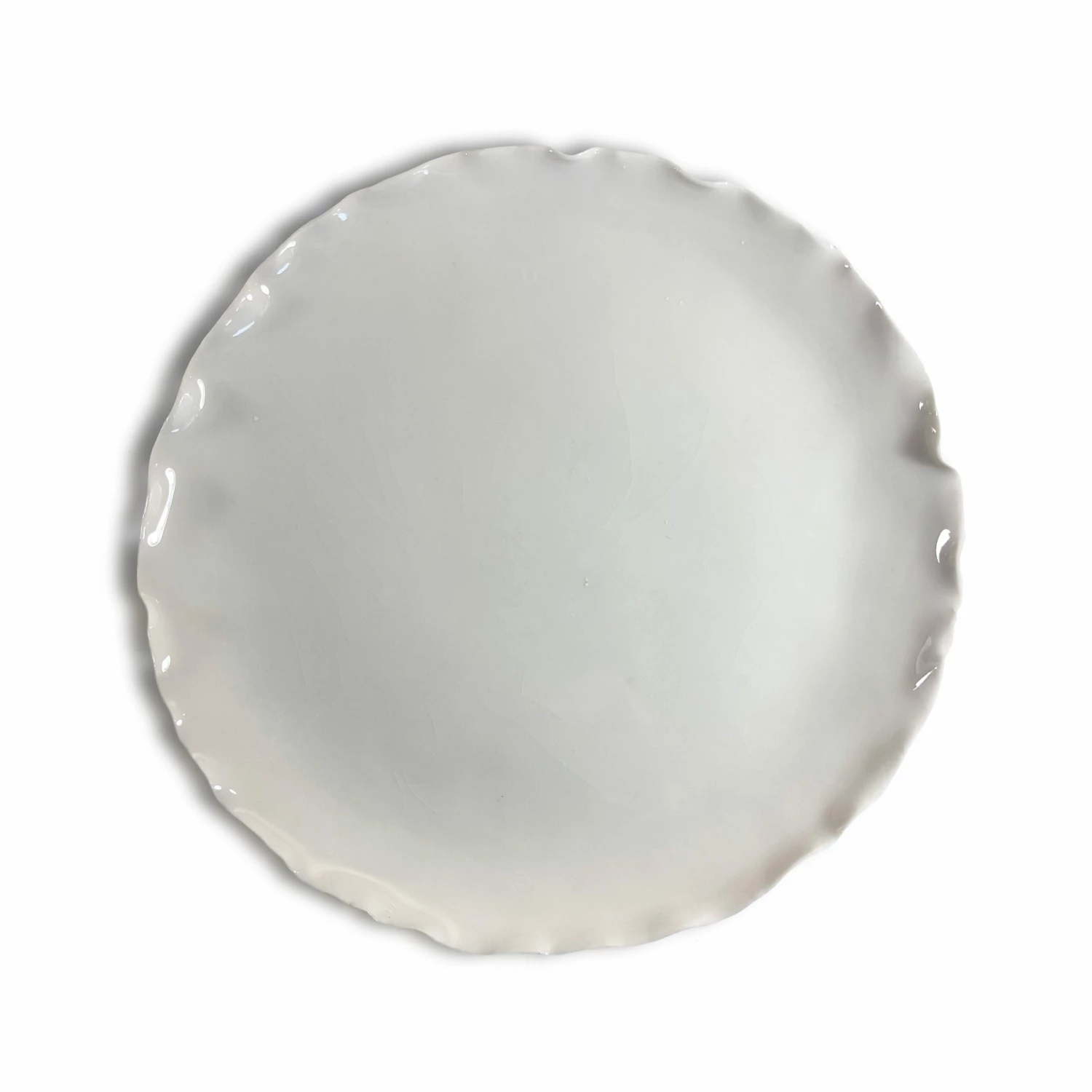 Thyme Ceramics Frilly Dinner Plate 3 Thyme Ceramics Frilly Dinner Plate