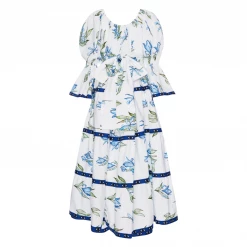 Flora Sardalos Amargos Dress - Iris