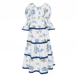 Flora Sardalos Amargos Dress - Iris