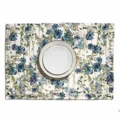 Bertioli By Thyme Wild Chicory Linen Placemat