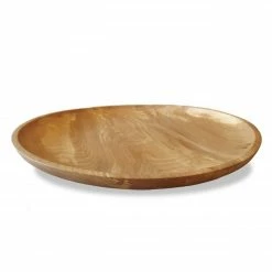 Thyme Hand Turned Wooden Platter 7 Thyme Hand Turned Wooden Platter