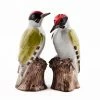 Quail Woodpecker Salt & Pepper Shakers