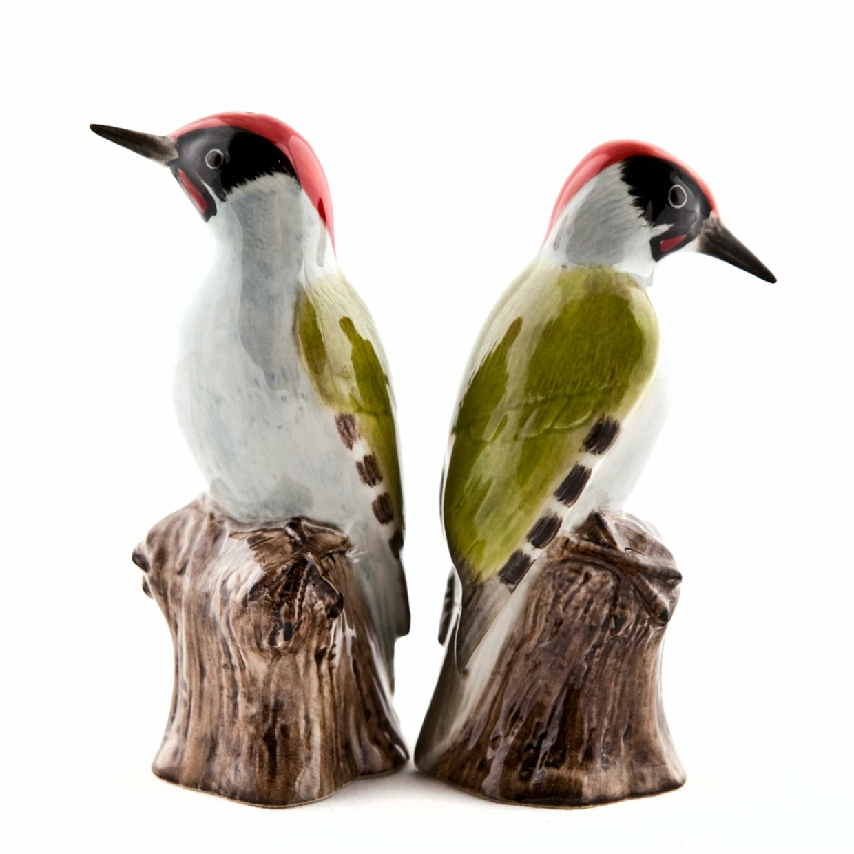 Quail Woodpecker Salt & Pepper Shakers 4 Quail Woodpecker Salt & Pepper Shakers