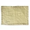 Bertioli By Thyme Table Linens French Vanilla Linen Placemat