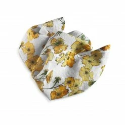 Bertioli By Thyme Table Linens Yellow Rose Napkin