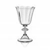 Thyme Drinkware Scalloped Edge Wine Glass