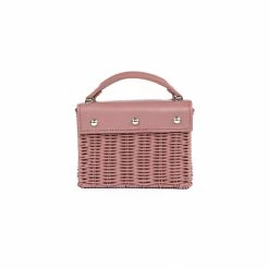 Wicker Wings Mini Kuai Bag In Dusk Bags & Baskets