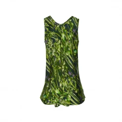 Bertioli By Thyme Silk Camisole Top In Rivermint Silkwear