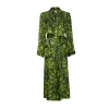 Bertioli By Thyme Silk Robe In Rivermint Silkwear