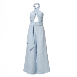 Seren Mimi Linen Jumpsuit - Chambray Womenswear