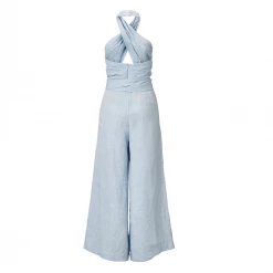 Seren Mimi Linen Jumpsuit - Chambray Womenswear