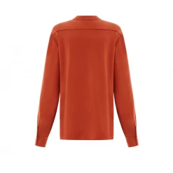 Valle & Vik Womenswear The Beau Shirt In Rust