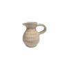Lomito Small Slim Neck Jug With Pink Dots Ceramics