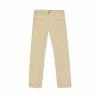 Love Brand Menswear Linen Trousers In Stone