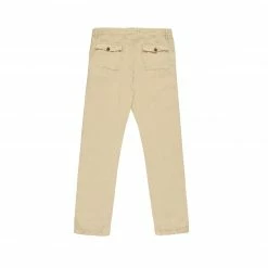 Love Brand Menswear Linen Trousers In Stone